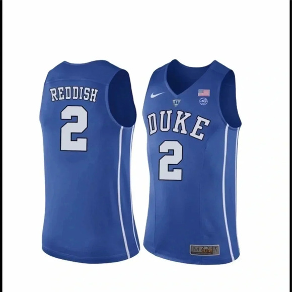 Duke Blue Devils Basketball Jersey Nike Cam Reddish # 2 Blue Size XL New - Picture 1 of 10